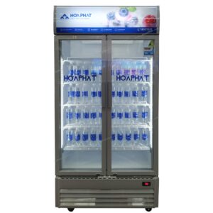 Tủ mát Hòa Phát 812 lít HSR D6812 2 cánh dàn đồng