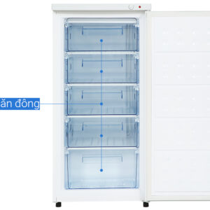 Tủ đông mini đứng 5 tầng 150L